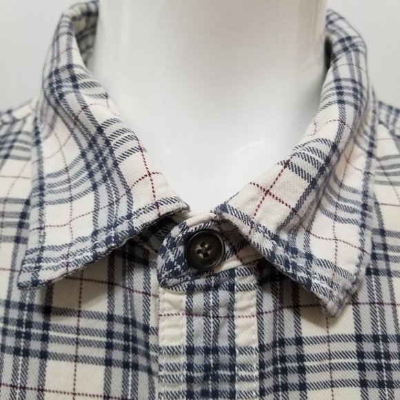 Aeropostale shirt XL long sleeve plaid button up down collared 100% cotton - Picture 5 of 13